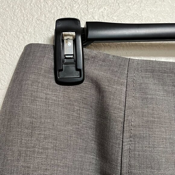 Kasper Charcoal Pencil Skirt - Picture 3 of 11